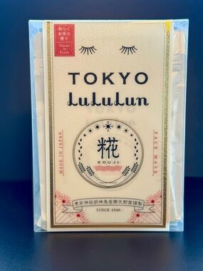 Tokyo LuLuLun Kouji Face Mask 28 Sheets * Japan Beauty * New Sealed NIB